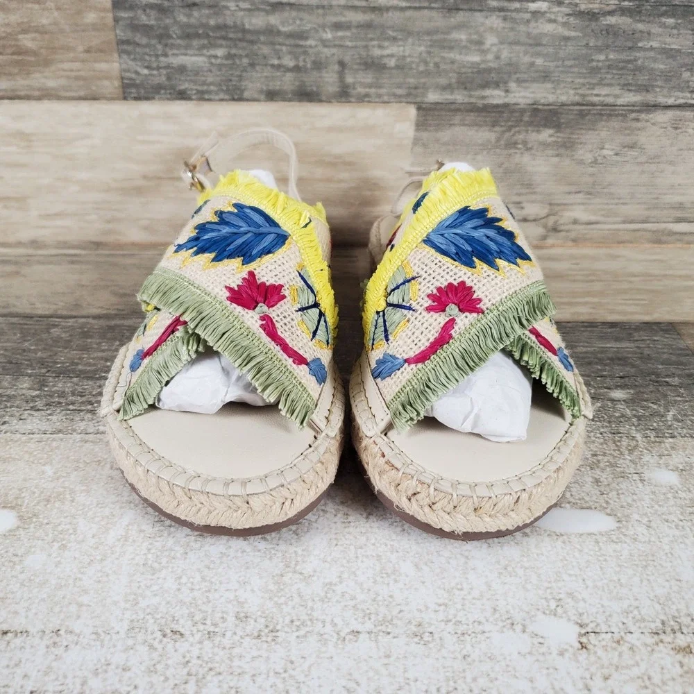 Sam Edelman Kayden Kids Sandals Sz 3 M Pink Floral Beach Adjustable‎ Ankle Strap